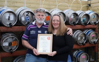 Pub of the season award for the Star Inn, Vogue