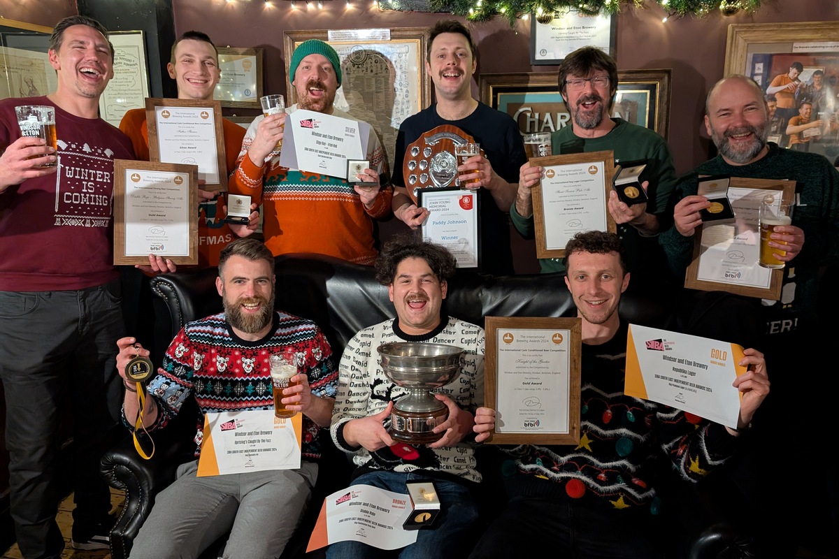 Windsor & Eton brewers celebrate awards haul thumbnail