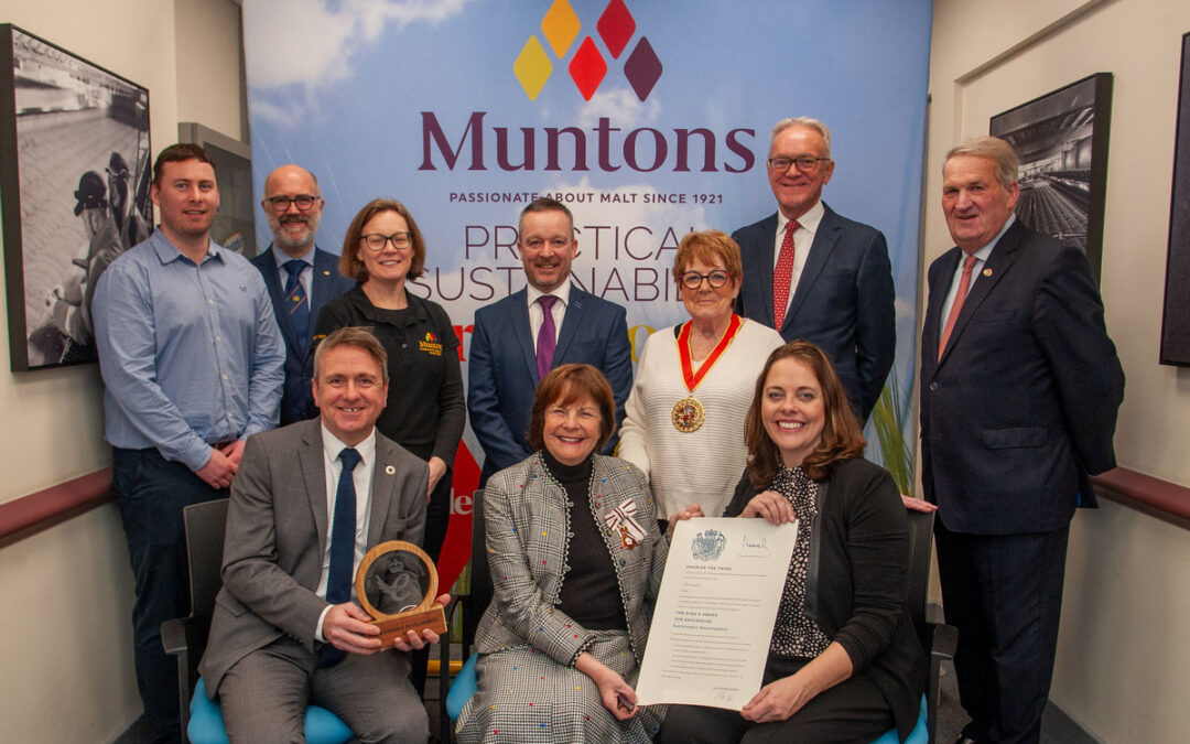 Muntons’ sustainability leads to King’s Award