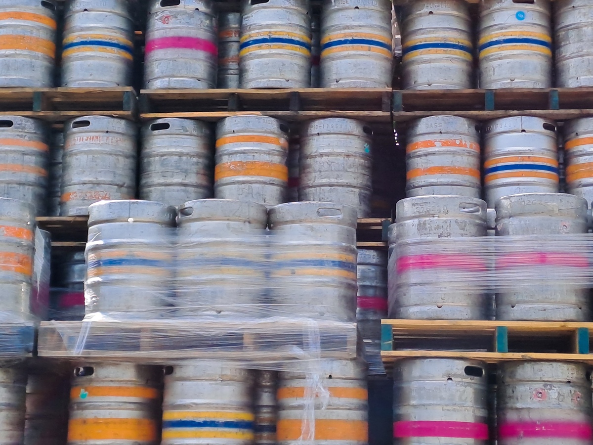 Kammac beer kegs