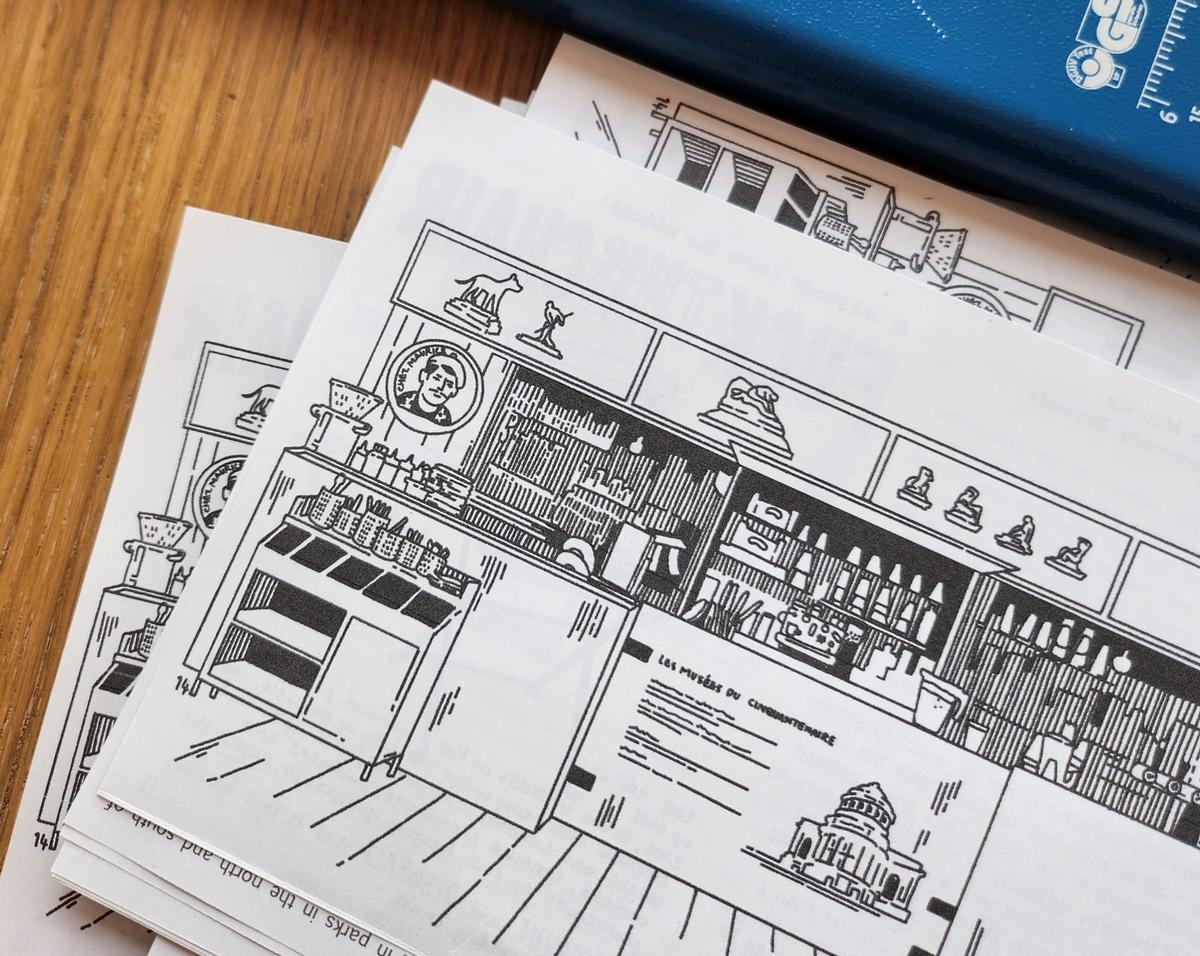 New issue of zine dedicated to Belgian café and bar culture thumbnail