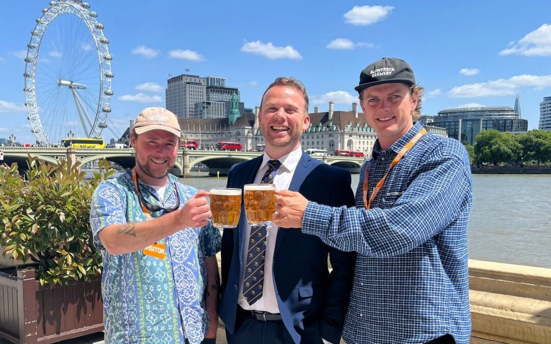 Bluntrock Gold is served in Parliament