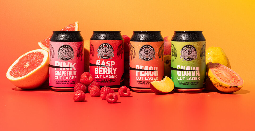 Fruity edge to Drop Bear’s Cut Lager series