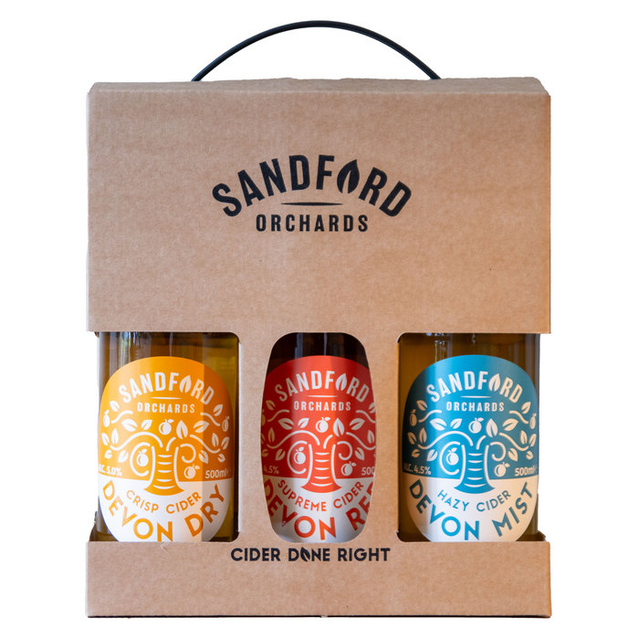Sandford Orchards gift packs in John Lewis stores thumbnail