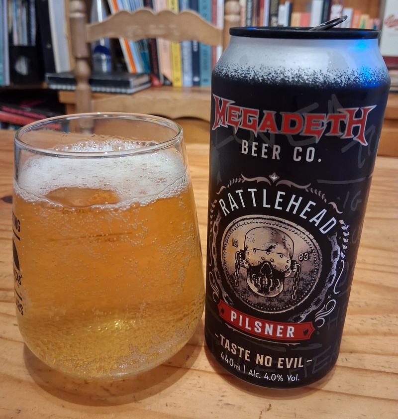 Black Sheep Megadeth Rattlehead Pilsner