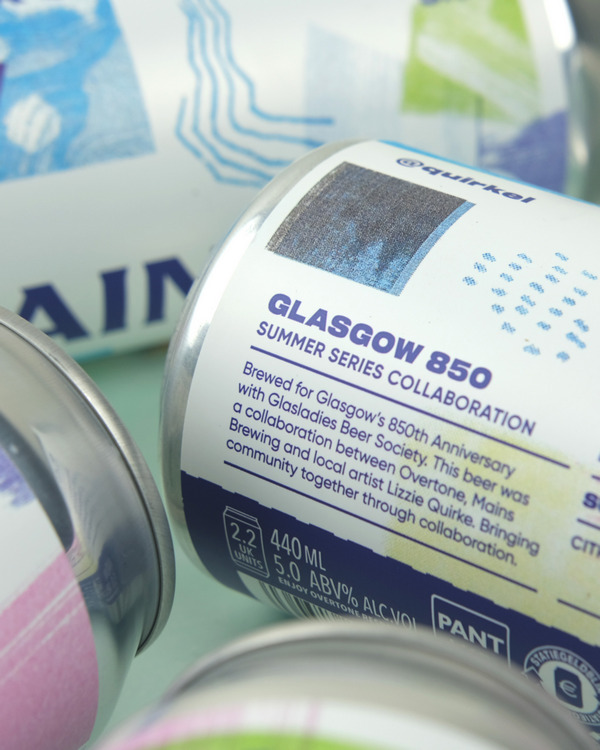 Glasgow 850 label