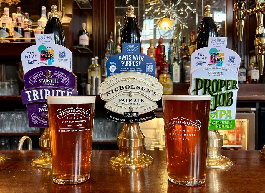 Charity partnership for Nicholson’s and St Austell thumbnail