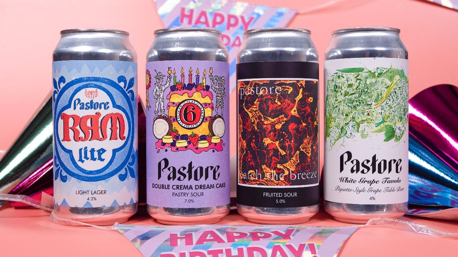 Quartet of anniversary brews from Pastore thumbnail