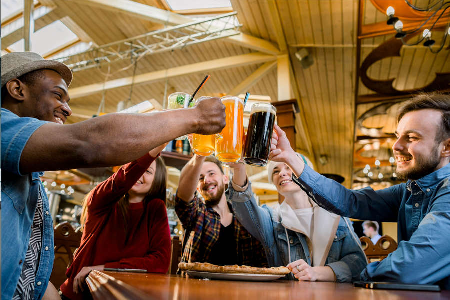 When the pub takes priority over the gym