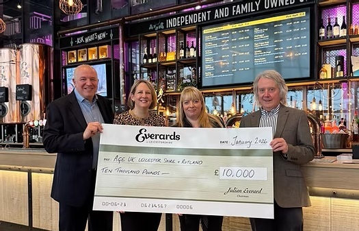 Everards teams and customers boost Age UK funds