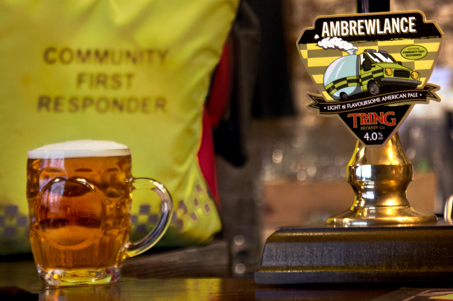 Brewery to work with community first responders