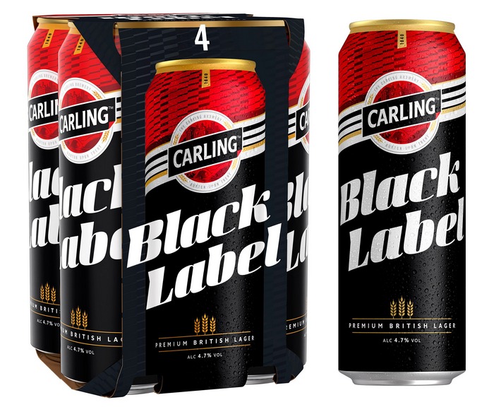 The return of Carling Black Label