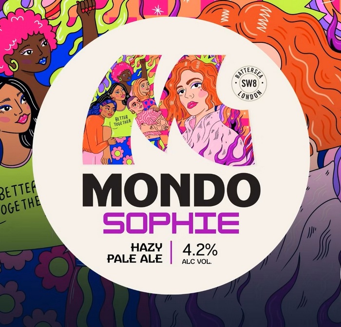 Sophie, a hazy pale ale championing women