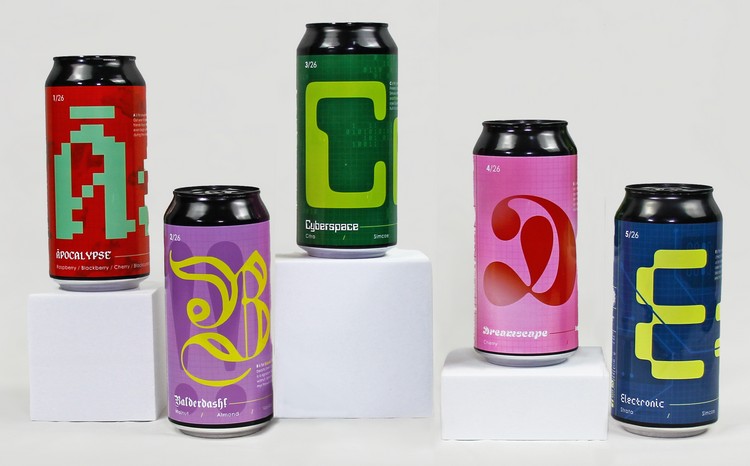 Neon Raptor Alphabet