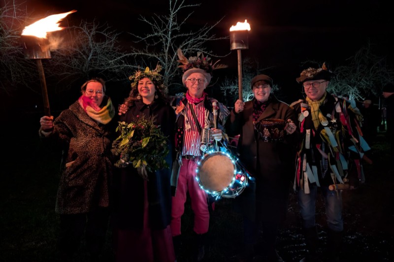 Sheppy’s welcomes 450 to Wassail event