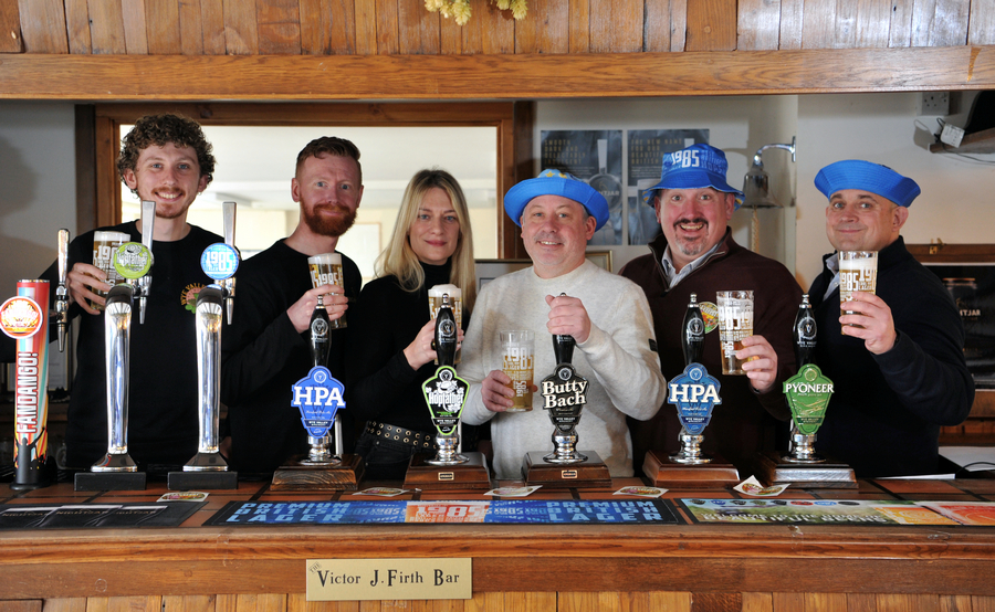 Wye Valley 1985, the official lager of Lakefest