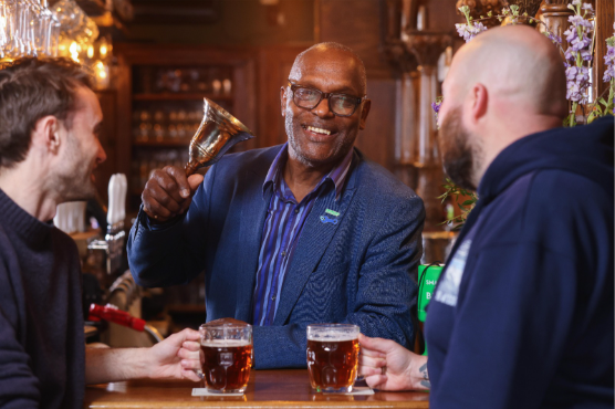 The early bell acting as a cancer awareness reminder