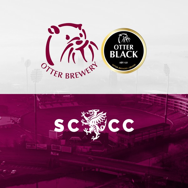 Otter Black is official stout of Somerset Cricket
