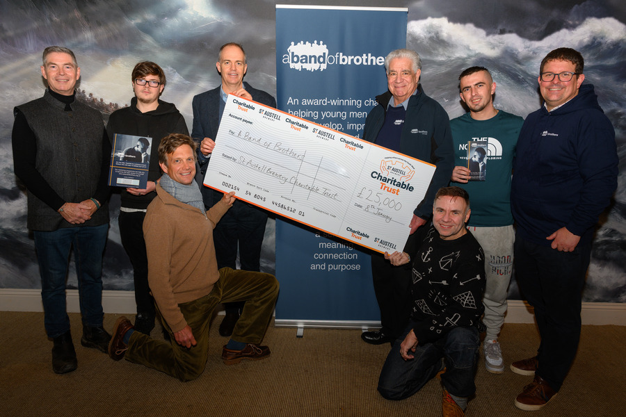 Brewery supports charity transforming young men’s lives