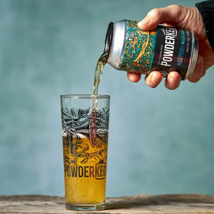 National silver for Powderkeg helles lager