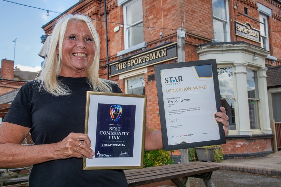 Award for dedicated Long Eaton publican
