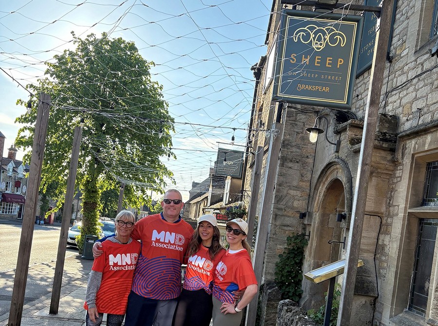 Brakspear walkers raise cash for MND research