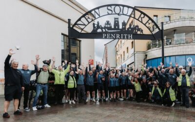 Cyclists raising funds for hospitality charities