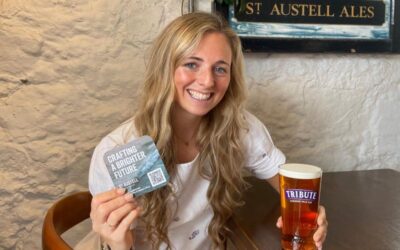 St Austell beer mat