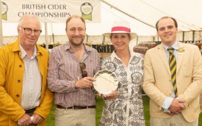 Major award for Sandford Orchards founder