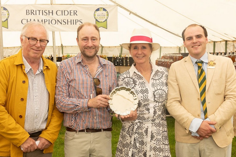 Major award for Sandford Orchards founder