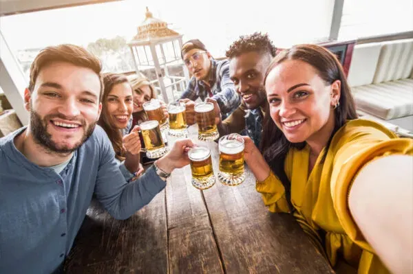 NIQ beer cheers