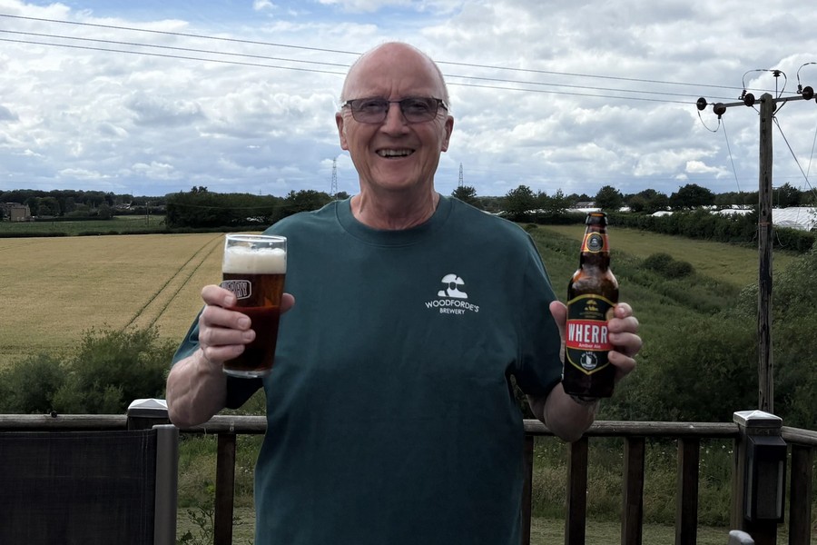 Yorkshire father wins a Woodforde’s experience