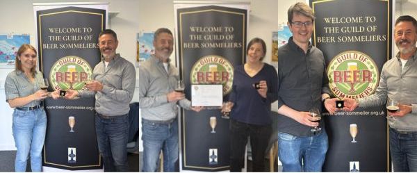 New beer sommeliers pick up their certificates