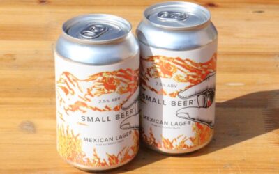 Small Beer Mexican Lager on Avanti West Coast trains