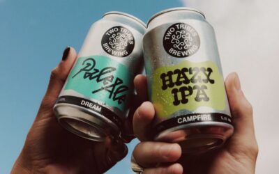Two Tribes pale ale hazy