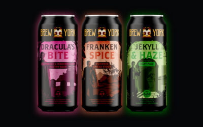 Literary theme for Brew York’s Halloween beers