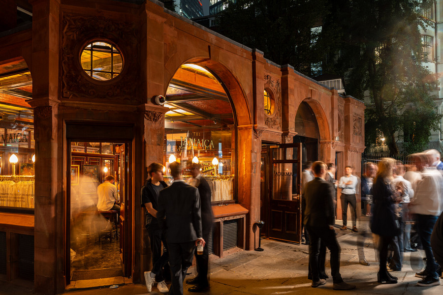 Intimate bar created below City of London pub