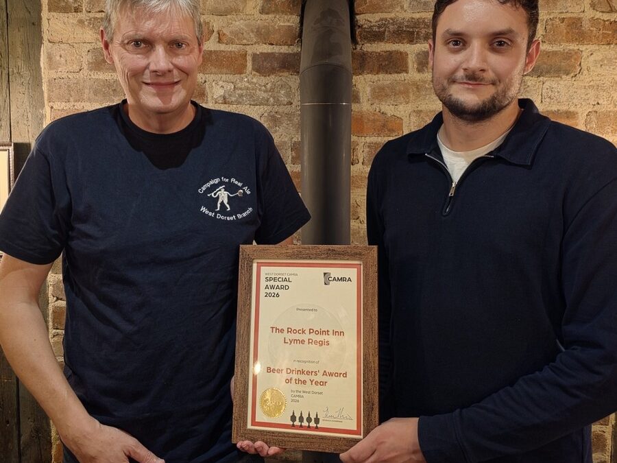 Quality award for The Rock Point, Lyme Regis