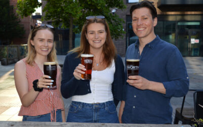 young cask ale drinkers