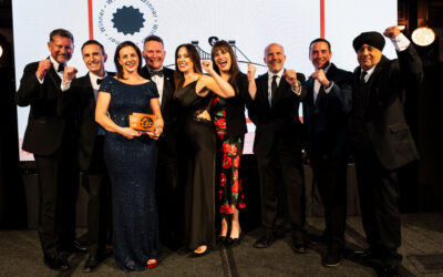 Butcombe team celebrate wellbeing award