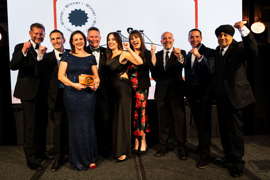 Butcombe team celebrate wellbeing award