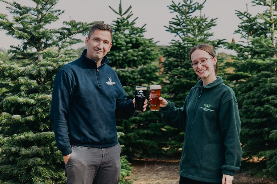 Woodforde’s customers can win a Christmas tree